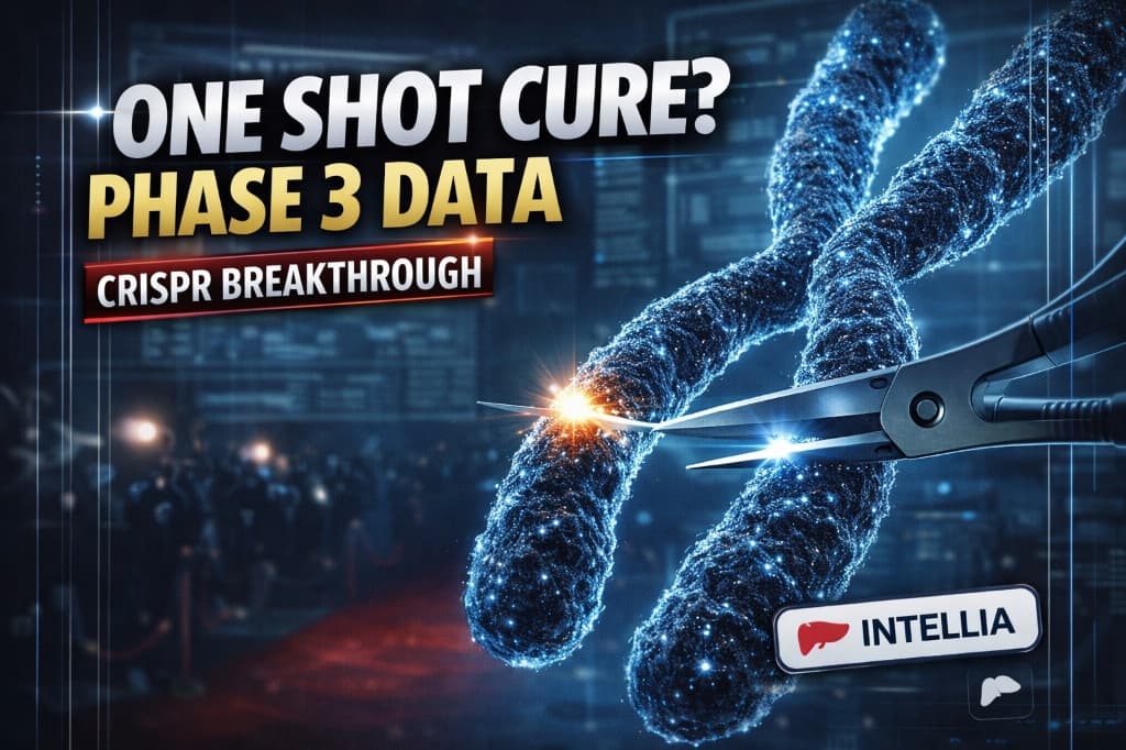 Intellia’s CRISPR Cure: Phase 3 Results Offer Hope for 'Functional Healing'